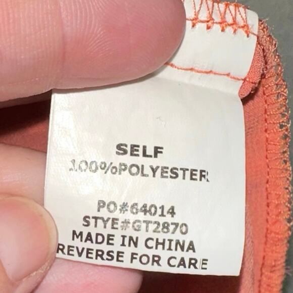 Timing Coral Sheer Sleeveless Blouse Swiss Dot Pintuck Button Top Size M Cute - Picture 4 of 5